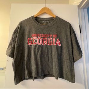 Cute Georgia cropped t shirt